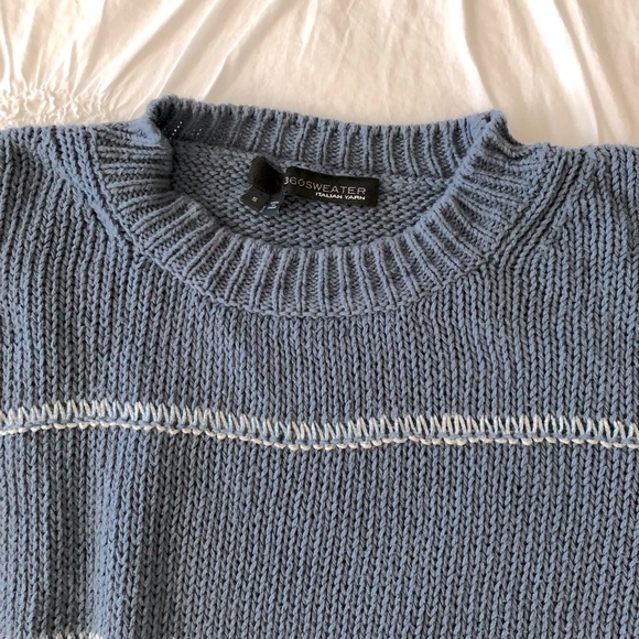 360 Simone Linen Blend Sweater Italian Yarn - Picture 7 of 8